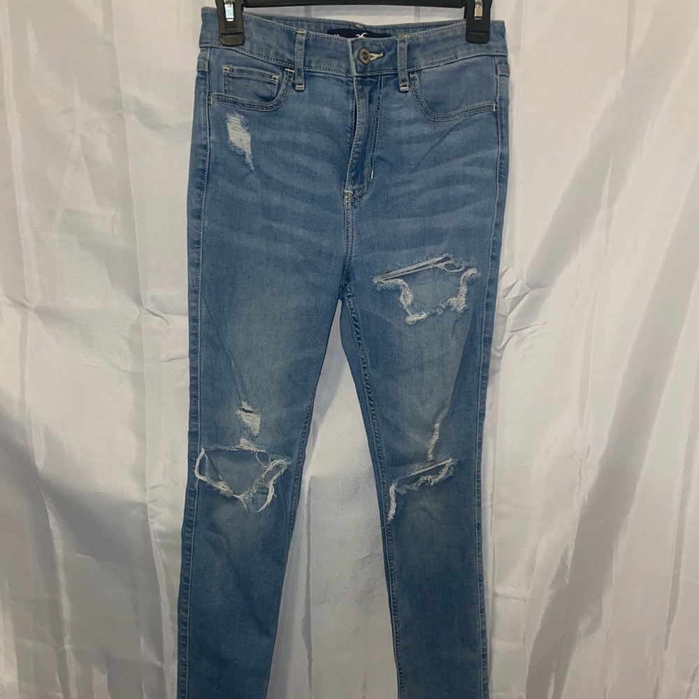 Ripped Hollister Skinny Jeans